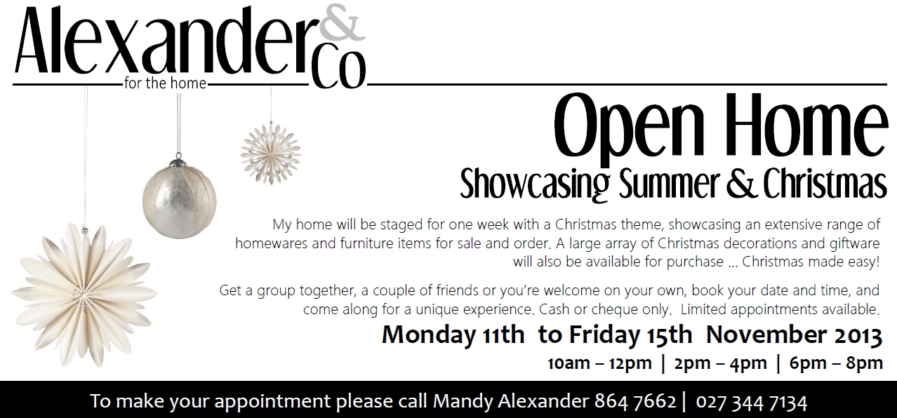 Invite to Alexander and co